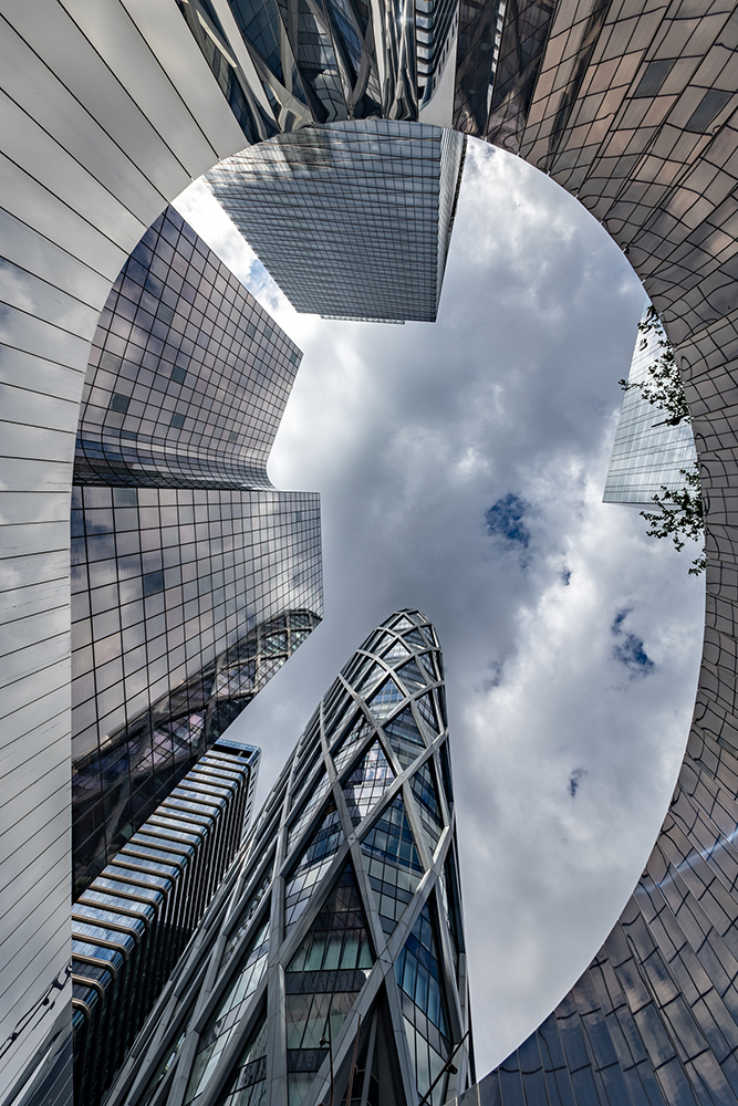 Photo à la défense sans montage