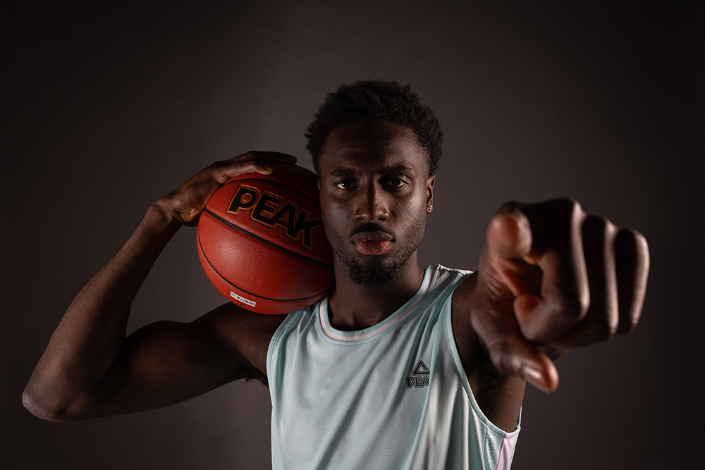 Shooting Mohamed Diawara pour Peak